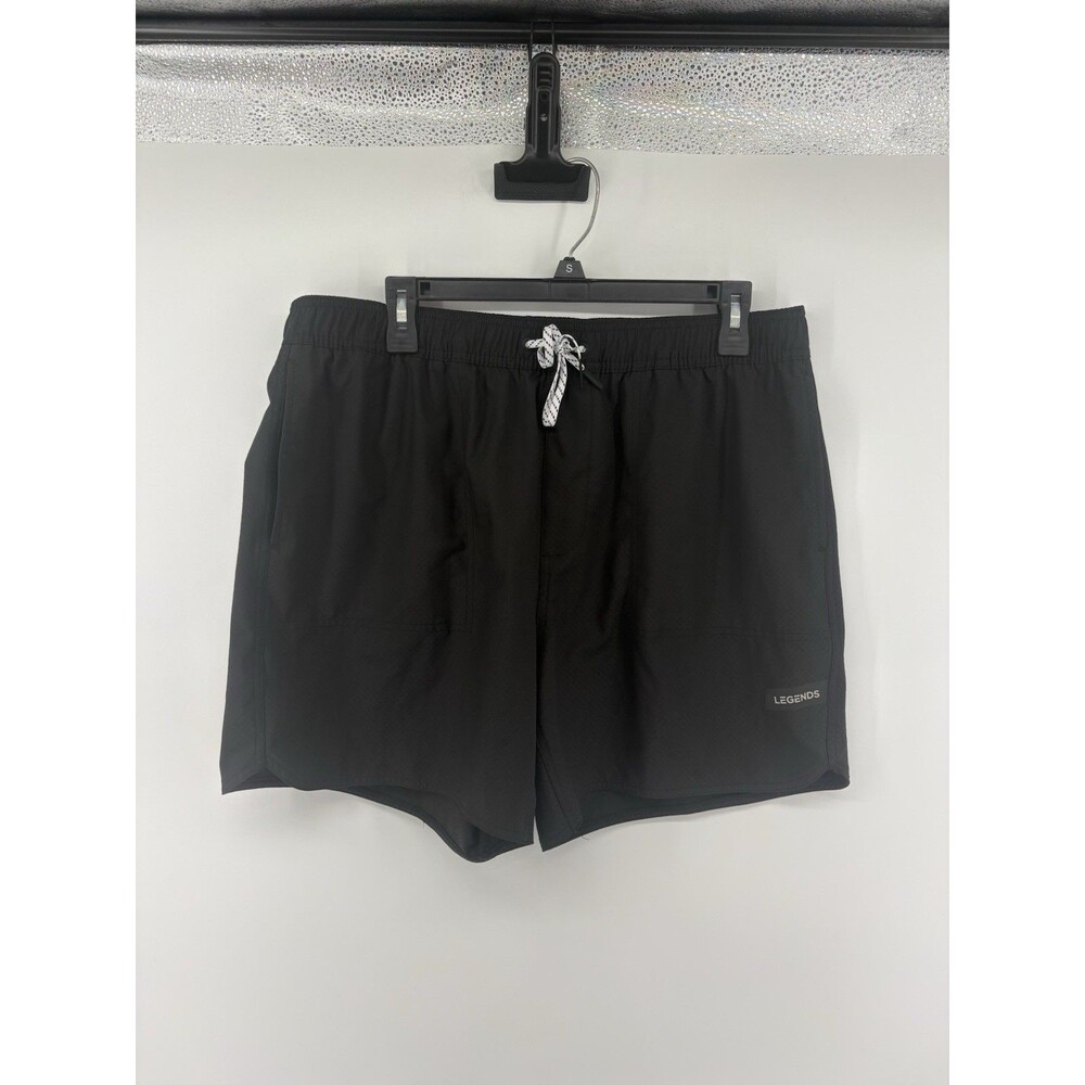 Legends Luka Athletic Shorts Men’s XL Black Training Gym Running Linerless